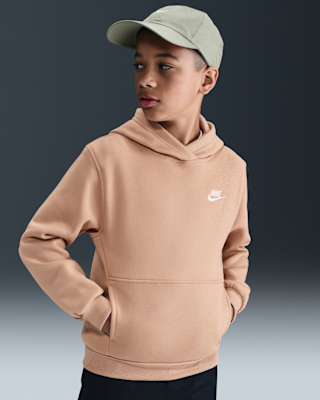 Nike Sportswear Club Fleece Big Kids' Pullover Hoodie. Nike.com